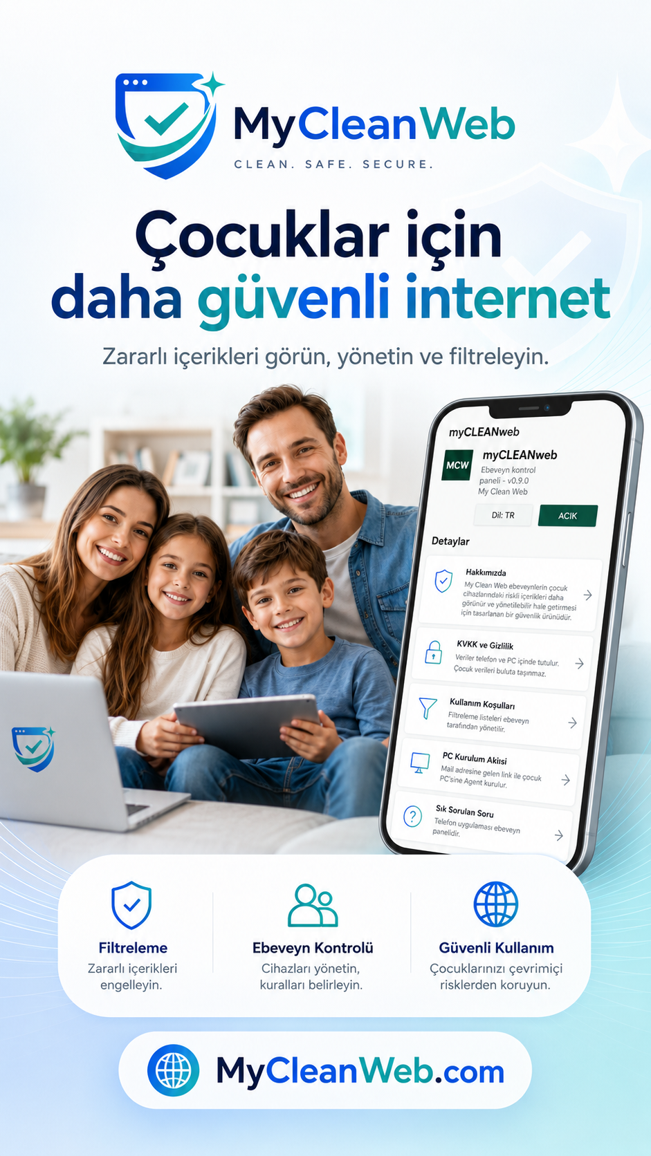 MyCleanWeb tanıtım görseli
